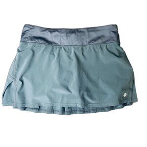 Lululemon Black Run Speed Skort Size 4‎ Running Tennis Pickleball Net Ball